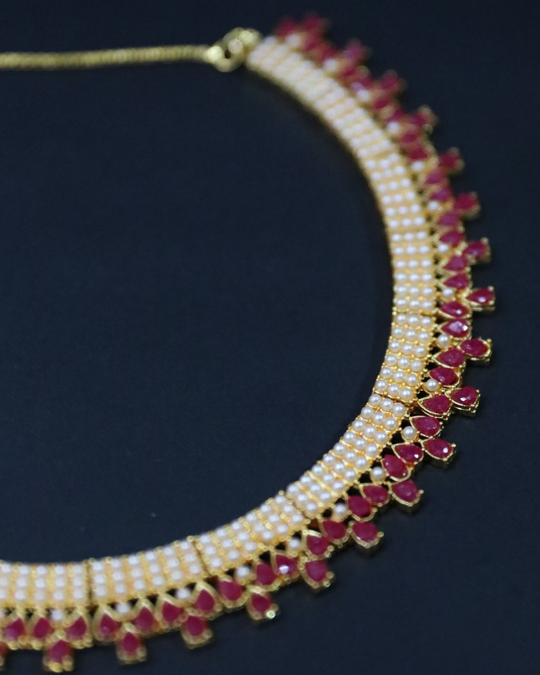 Single Patti Moti Chinchpeti Set