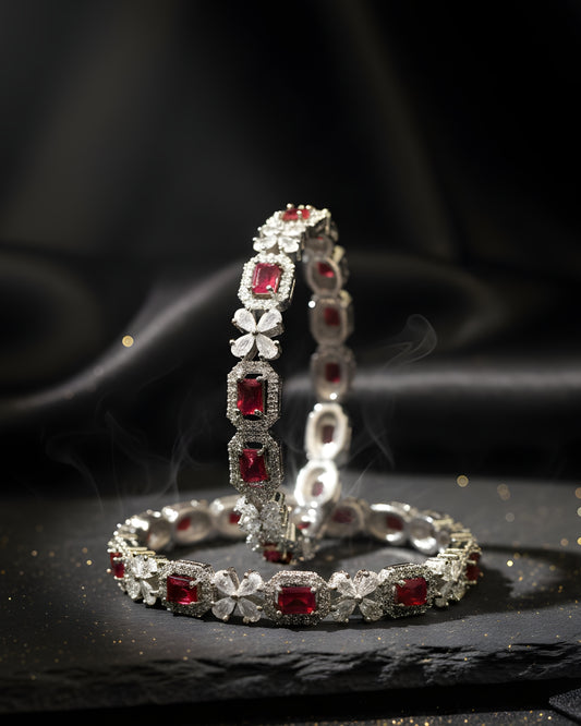 Floral Motif Bangels