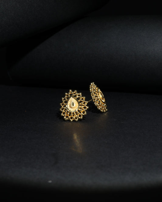 Micro-Plated Sunburst Studs