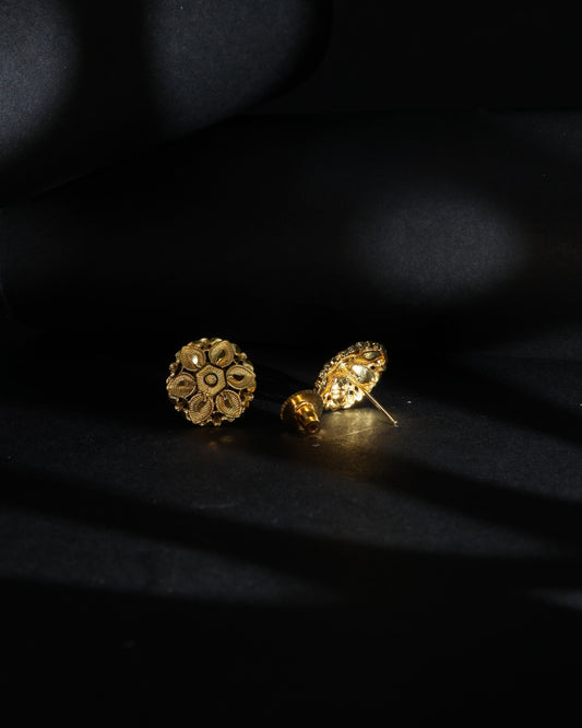 Petal Cluster Micro Plating Earrings