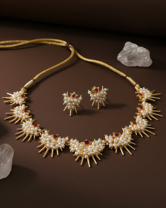 Surya Mukh Thushi Set