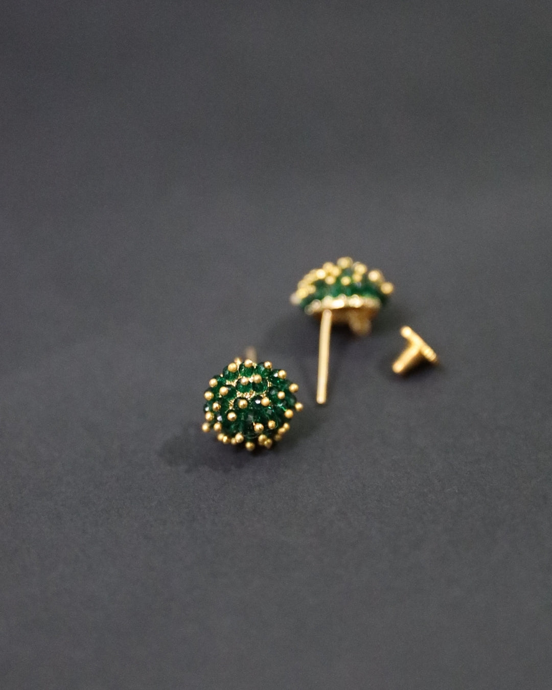 Emerald Floral Mangalsutra Micro Plated