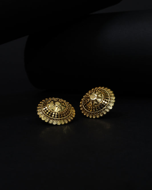 Micro Plated Mandala Studs