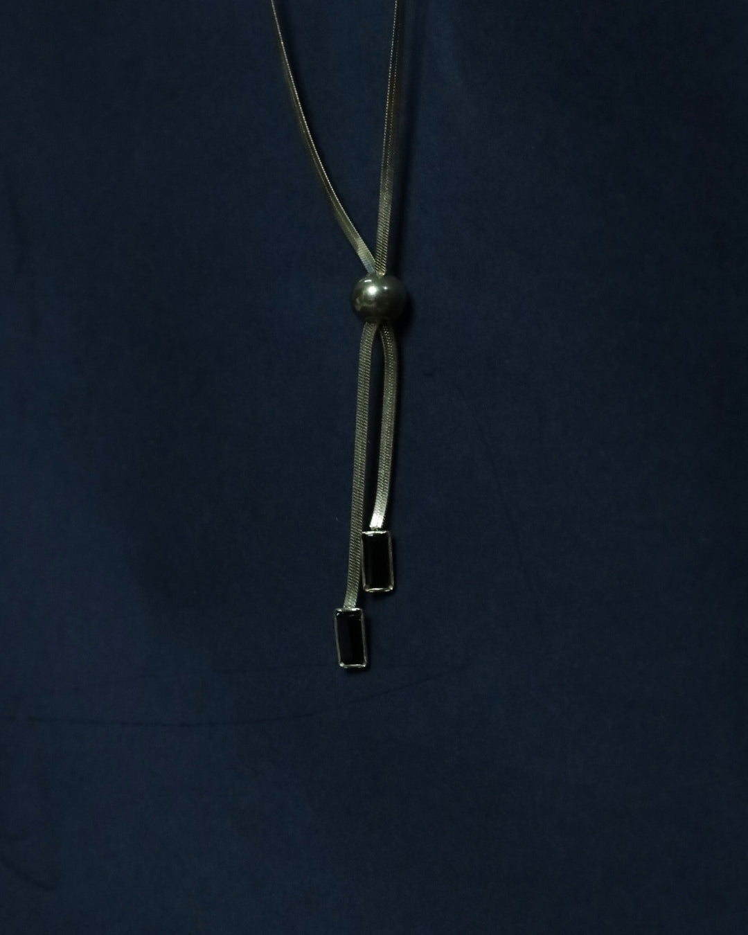 Tassel Tie 18k Gold Plated Anti-Tarnish Slider Chain