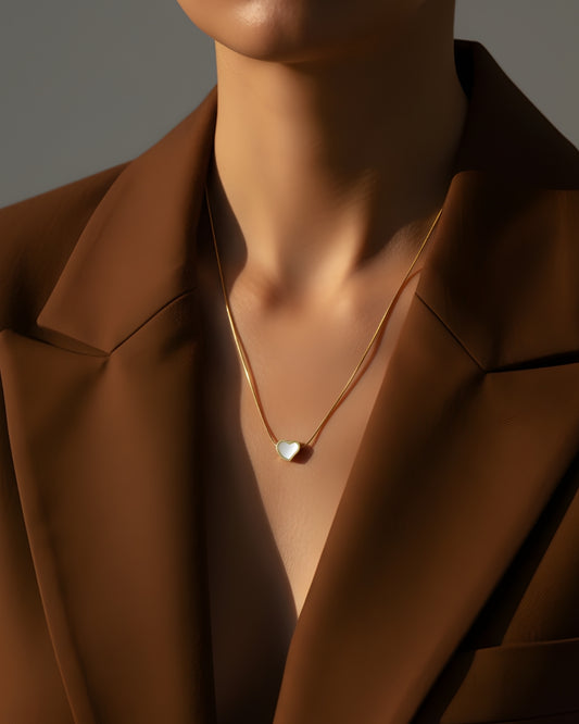 Minimal Love 18k Gold Plated Anti Tarnish Reversible Snake Chain