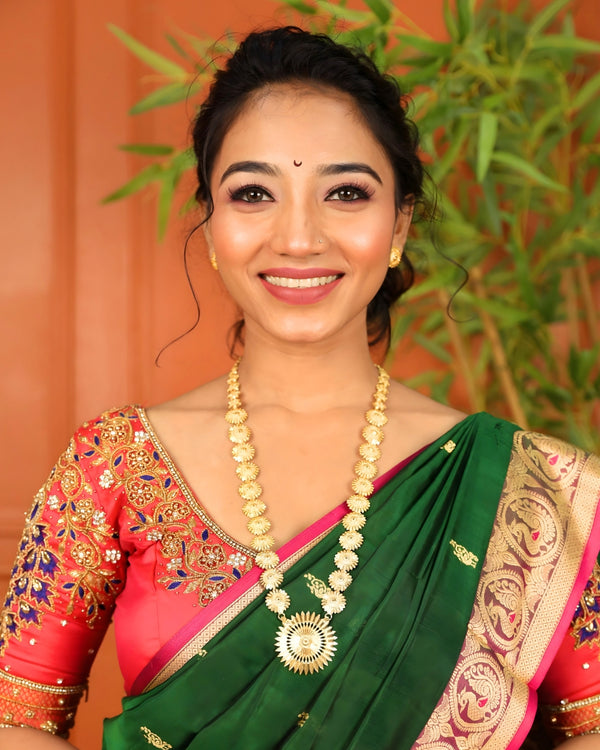 Golden Sunburst Micro Plated Haar Set