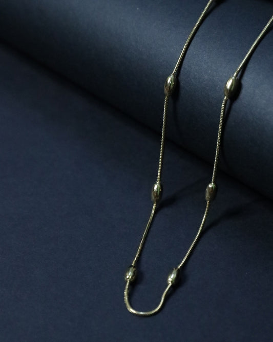 The Riviera Anti-Tarnish 18K Gold Plated Anti Tarnish Satellite Chain