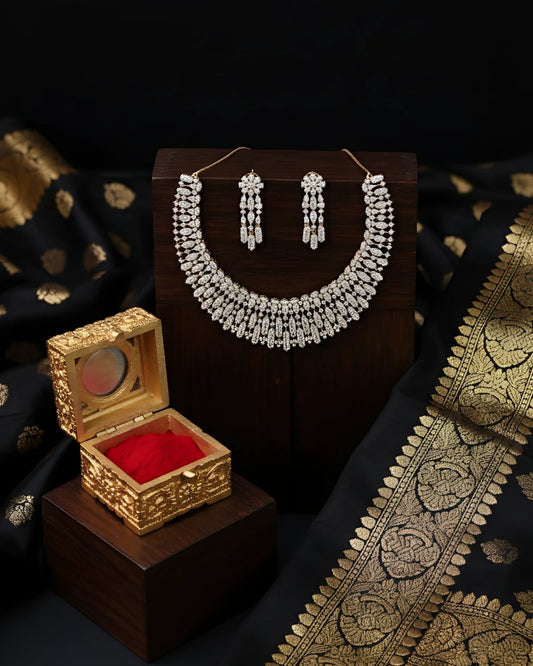 Eternal Bloom Anti-Tarnish Choker Set